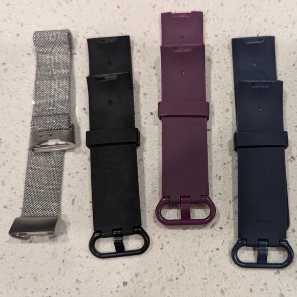 Set of 4 Small Fitbit Charge 3 Wristbands - Picture 2 of 2